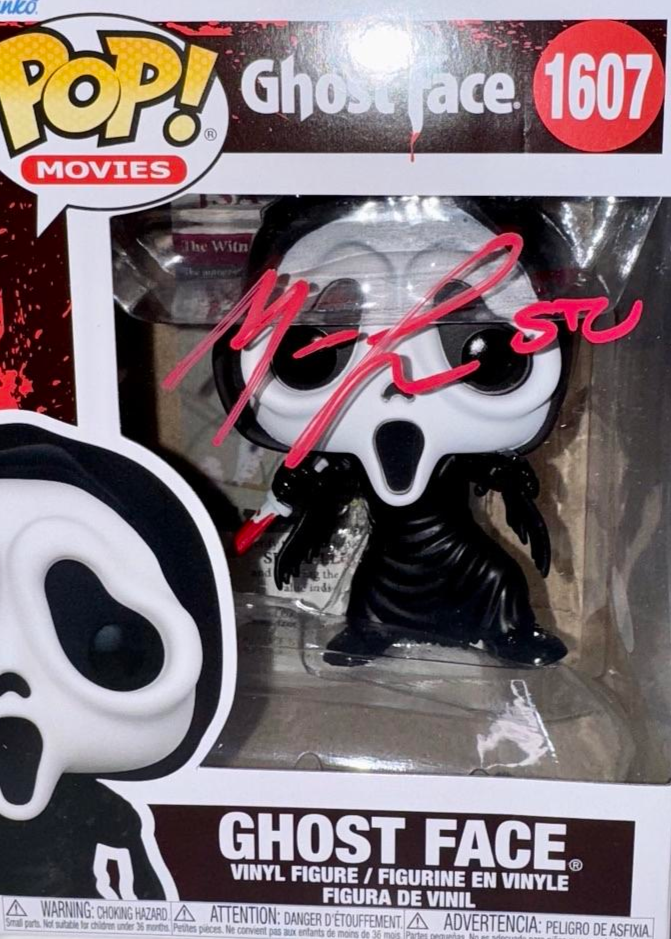 Matthew Lillard Signed Funko Pop #1607 "Ghost Face" (Scream) - JSA COA